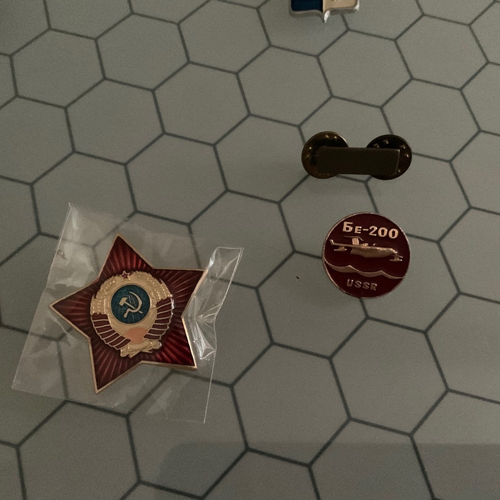 Rare Soviet Union Pins